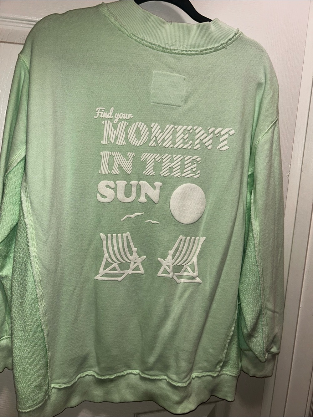 Aerie Mint Green Crewneck Sweatshirt